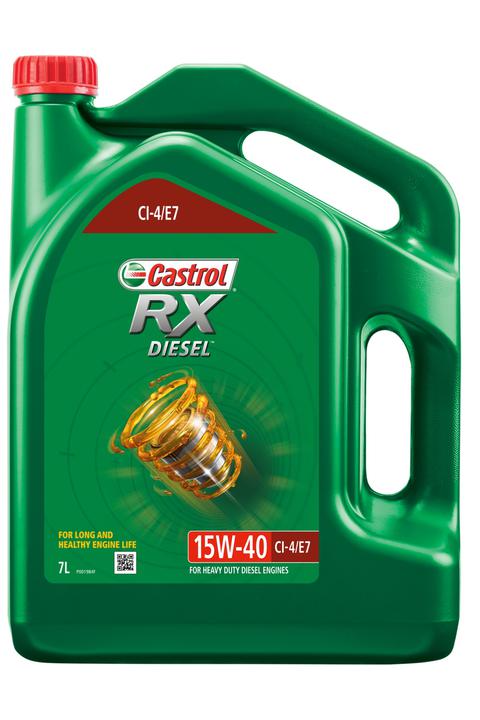 Castrol RX Engine Oil 15W-40 Diesel CI-4/E7 7L 3420724
