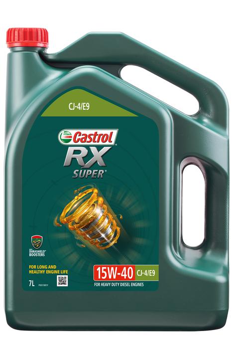 Castrol RX Engine Oil 15W-40 Super CJ-4/E9 7L 3420723