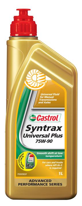 Castrol Syntrax Manual Transmission Fluid 75W-90 Universal Plus 1L 3377738