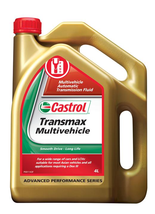Castrol Automatic Transmission Fluid Transmax Multivehicle 4L 3371183