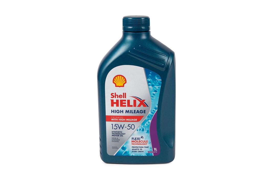 Shell Helix Engine Oil Hi Mileage 15W50 1L