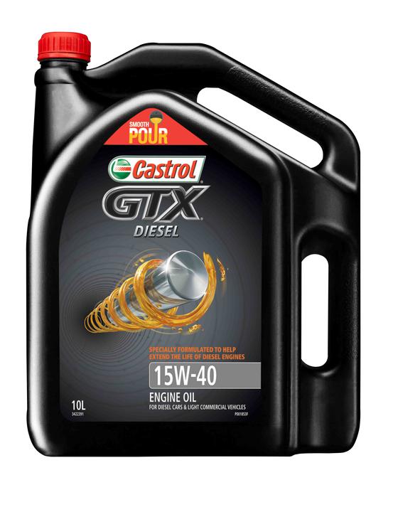 Castrol GTX Diesel 15W-40 Engine Oil 10L 3422391