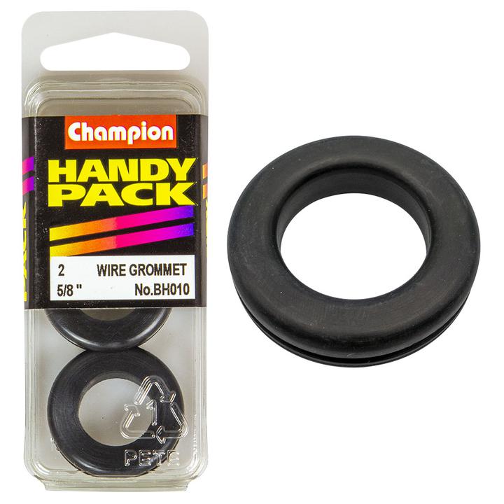 Champion Wire Nitrile Rubber Grommet M16 x 25 x 28mm 2Pk BH010
