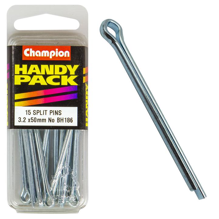 Champion Split Pin 3.2 x 50mm 15Pk BH186