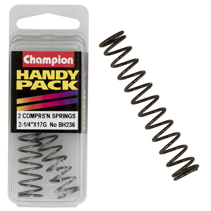 Champion Spring Compression 56 x 12 x 1.2mm 2Pk BH236