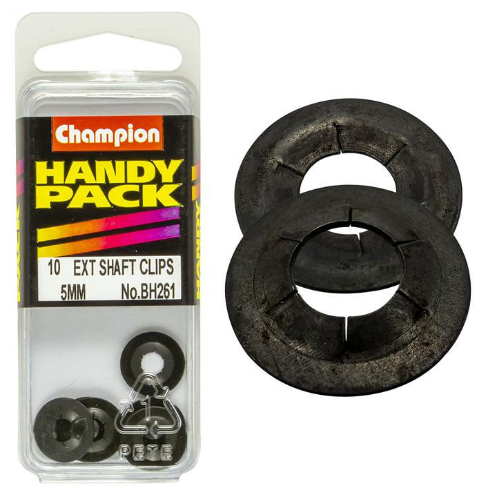 Champion Lock Ring External Shaft 5mm 10Pk BH261