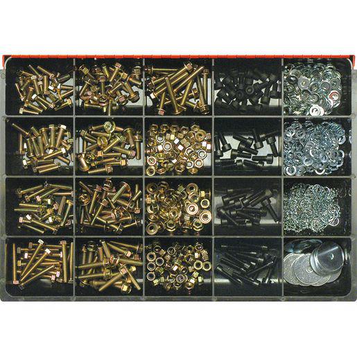 Champion Fastener 6mm Master Assortment Kit 21 Sizes 781Pk CA2206