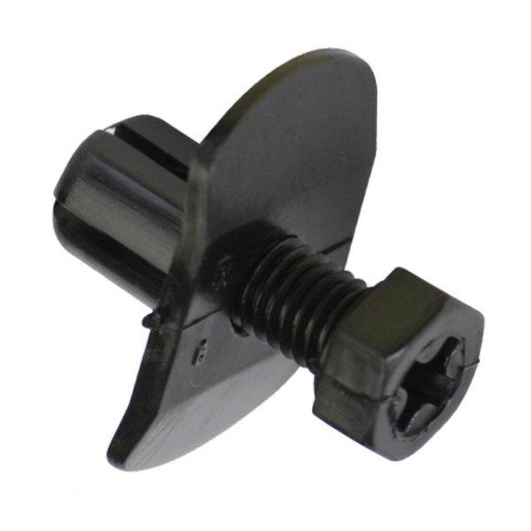 Champion Push Rivet Black 9mm Len 8mm Hole M14 x 22mm Head 50Pk CBP36