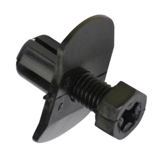 Champion Push Rivet Black 9mm Len 8mm Hole M14 x 22mm Head 50Pk CBP36