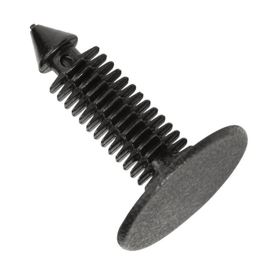 Champion Xmas Tree Clip Black 27mm Len 7.6mm Stem 4.6mm Hole 20.4mm Head 50Pk CBP63