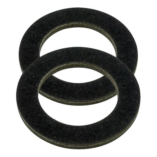 Champion Flat Fibre Washer Black M12 x 24 x 2.00mm 25Pk CFW31