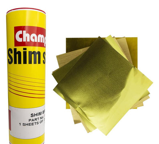 Champion Brass Shim Stock .010″ x 600mm x 150mm 1Pk CSB503