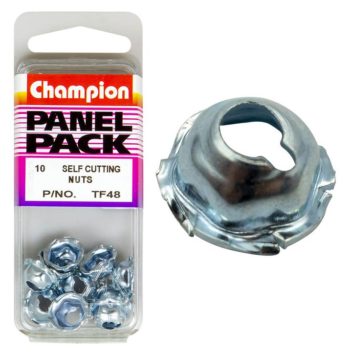 Champion Self Cutting Nuts 3/16″ 10Pk TF48