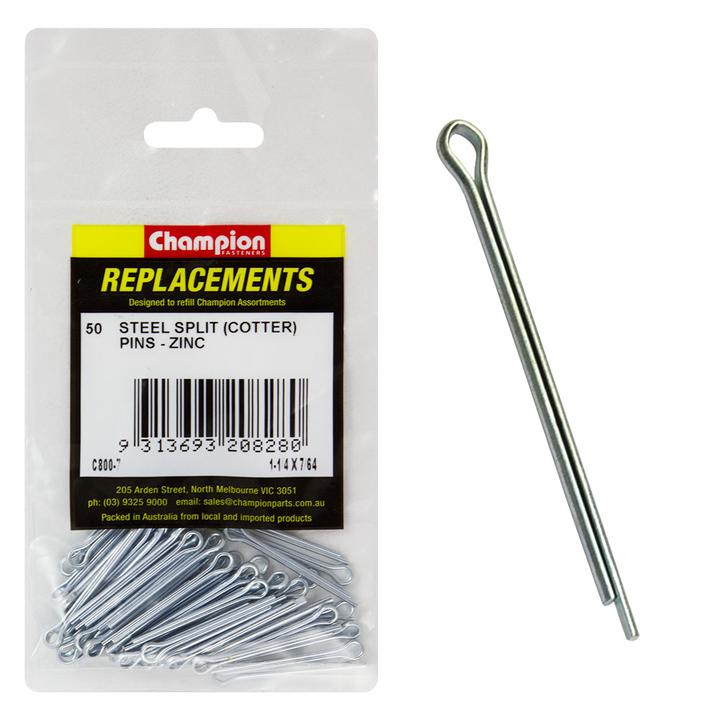Champion Fasteners Split Pin 7/64 X 1-1/4"" C800-7