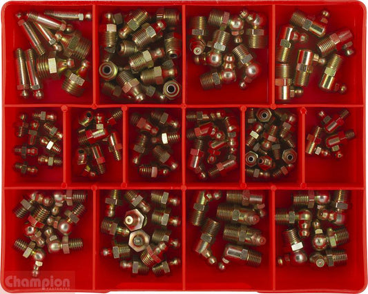 Champion Fasteners Straight And Angle Nipples UNF BSF BSP And NPT Threads Grease Nipple CA108