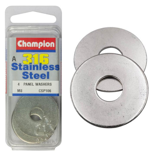 Champion Fasteners Stainless Steel Body Washer CSP106
