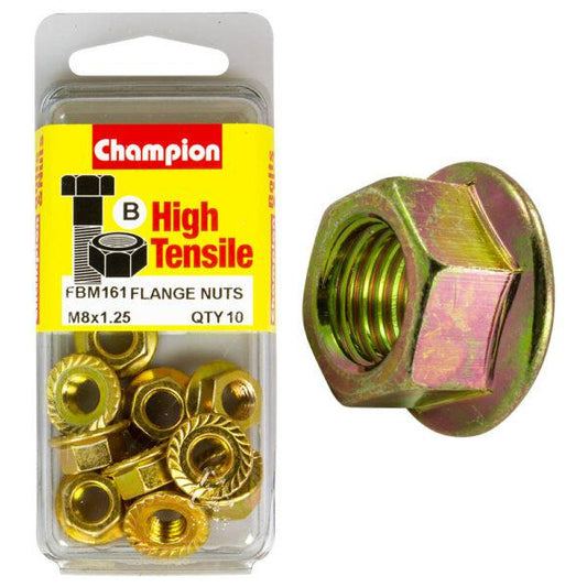 Champion Fasteners M8 x 1.25mm Nuts FBM161