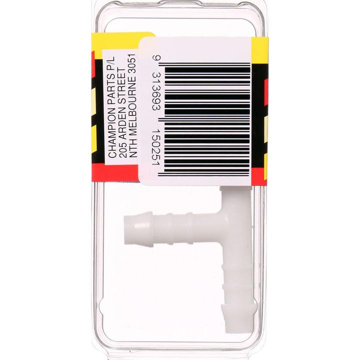 Champion Vacuum Connector ""T"" 8mm CVC4