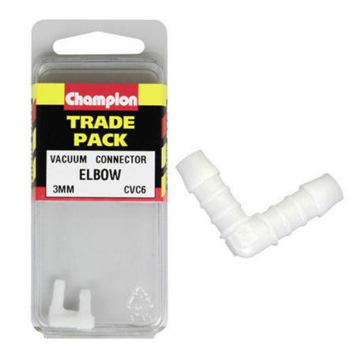 Champion Vacuum Connector 90 Elbow 3mm CVC6