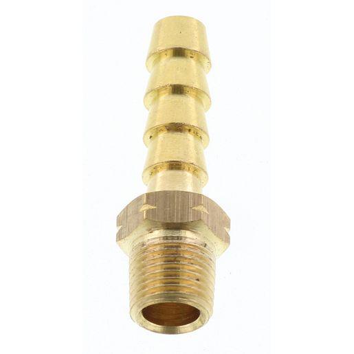 Champion Brass Male Barb 1/4 Hose x 1/8 BSP HC15
