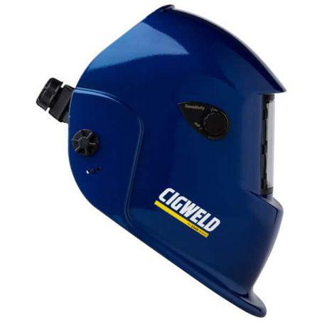CIGWELD WeldSkill Auto Darkening Welding Helmet Blue 454305