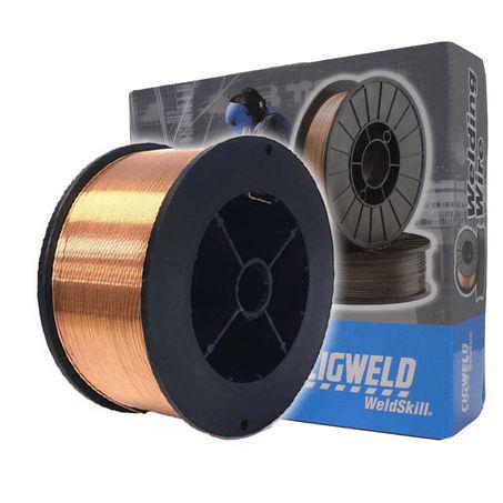CIGWELD WeldSkill Solid Mild Steel Wire 0.8mm x 0.9kg WS0908