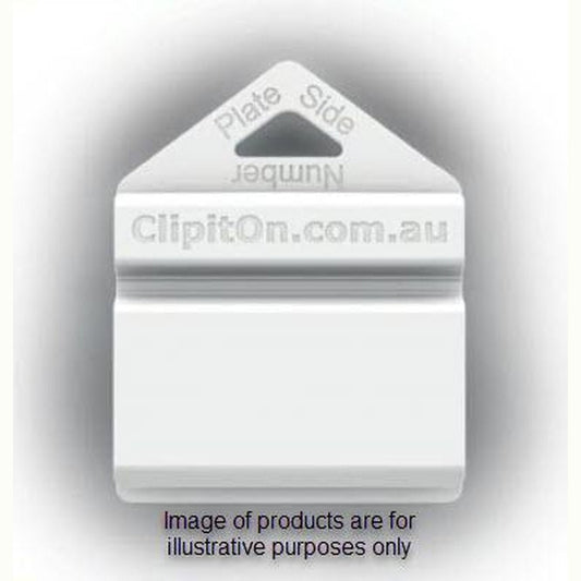 Clipit P-Plate Clips Red NSW 90 Pack of 2 2CRWP90