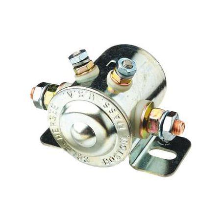 Cole Hersee Continuous Duty Solenoid 24V 200A Normally Open Silver (Box of 1) 24214BX