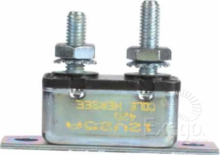 Cole Hersee Auto Reset Circuit Breaker Metal 25A (Pack of 1) 30055-25BL