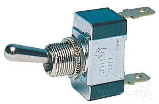Cole Hersee Toggle Switch SPST On/Off Blade Terminals (Pack of 1) 55014BL