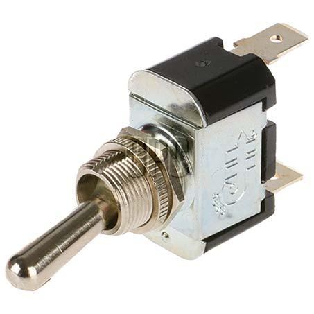 Cole Hersee Toggle Switch On MOM Off Rated 25A 12V (Pack of 1) 55049-01STBL