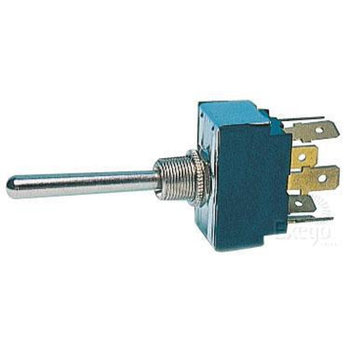 Cole Hersee Toggle Switch MOM On/Off/MOM On DPDT Rated 25A 12V (Pack of 1) 55065-02BL