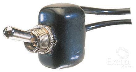 Cole Hersee Toggle Switch SPST On/Off Sealed Leads (Pack of 1) 5582-10BL