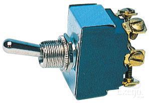 Cole Hersee Toggle Switch DPDT On/Off/On Screw Terminals (Pack of 1) 5592BL