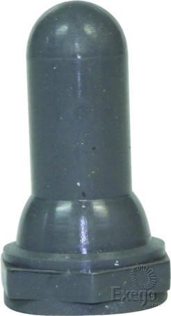 Cole Hersee Toggle Switch Boot Grey (Pack of 1) 81264BL