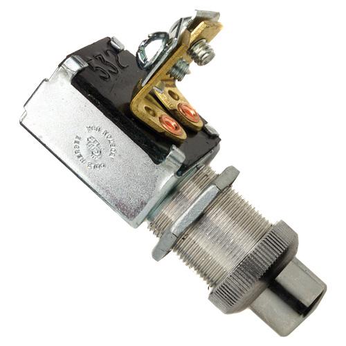 Cole Hersee Reverse SPST On/MOM Off Screw Push Button Switch (Pack of 1) 9115BL