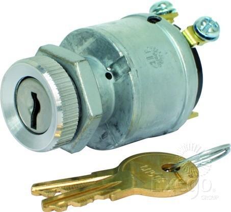 Cole Hersee HD Ignition Switch Acc/Off/Ign Acc/Ign 12V (Pack of 1) 9579BL
