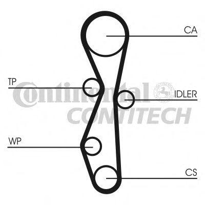 Contitech Timing Belt CT1091