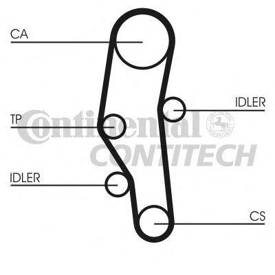 Contitech Timing Belt CT589