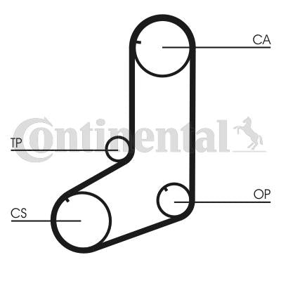 Contitech Timing Belt CT825