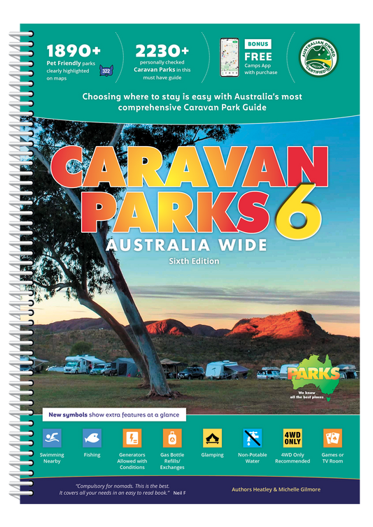 Hema Maps Caravan Parks Australia Wide Ed 6 9780994532749