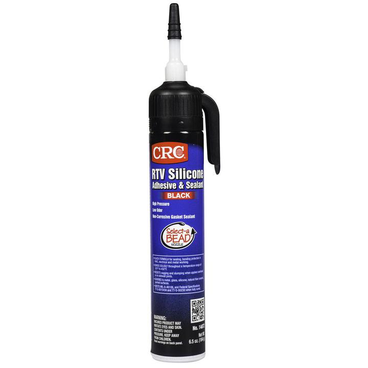 CRC RTV Black Silicone Select-A-Bead Adhesive & Sealant 184g