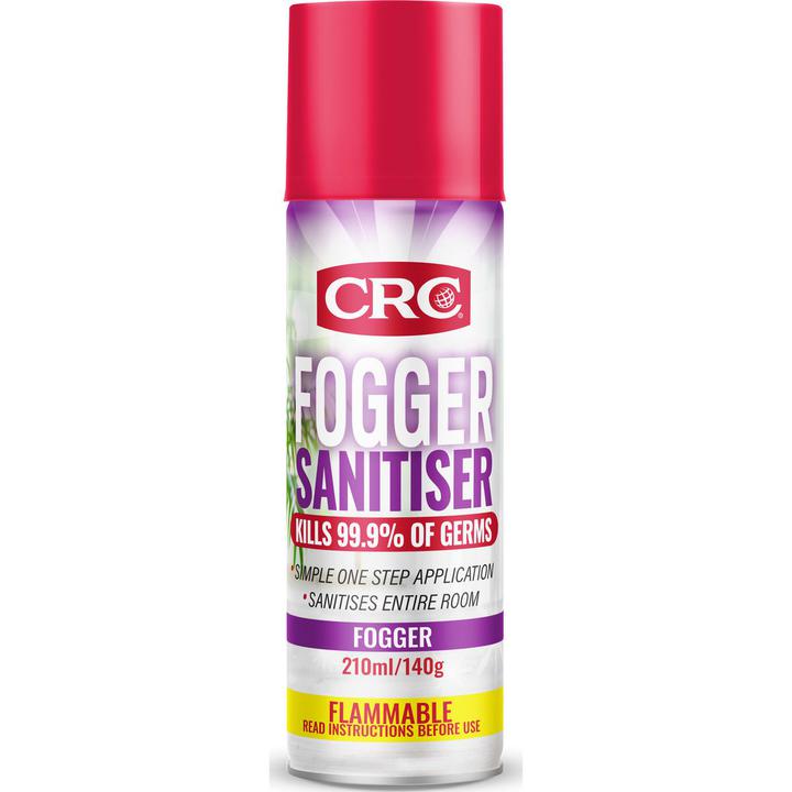 CRC Fogger Sanitiser Aerosol Spray 210ml