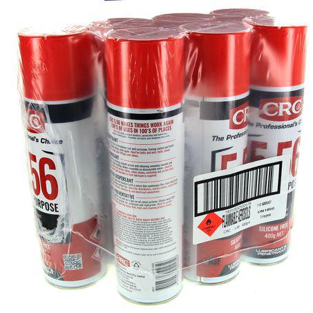 CRC 5-56 Multi-Purpose Lubricant Aerosol Spray 7x400g 7Pk 5005 07