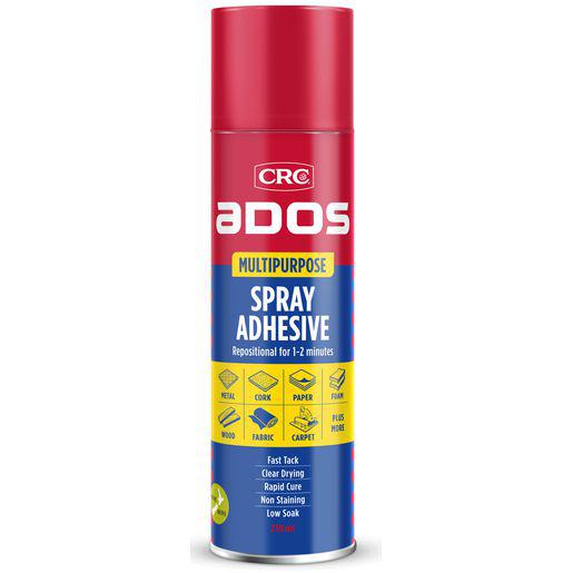 CRC ADOS Multi-Purpose Adhesive Aerosol Spray 210ml