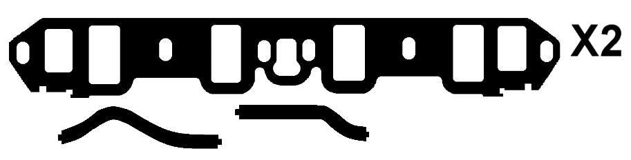 Crossfire Intake Manifold Gasket Set XHA171