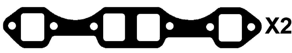 Crossfire Exhaust Manifold Gasket Set XHA309