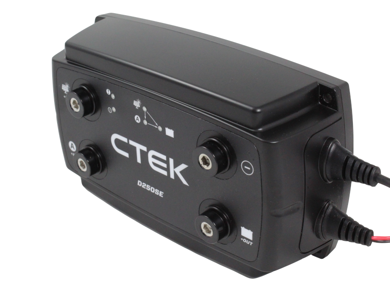 CTEK Dual Input DC to DC Smart Battery Charger D250SE 12V 20A 40-315