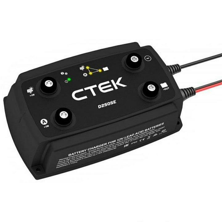 CTEK Dual Input DC to DC Smart Battery Charger D250SE 12V 20A 40-315