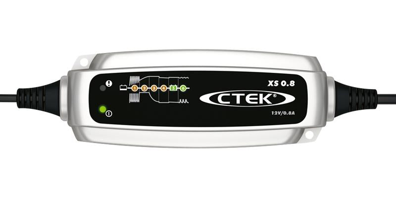 CTEK XS 0.8 Trickle Battery Charger 12V 800mA XS0.8